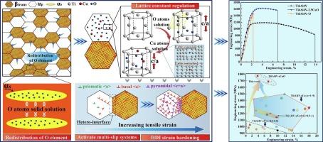 Achieving high oxygen tolerance in Ti6Al4V: Copper-oxygen co-doping strategy for ultrahigh strength-ductility balance