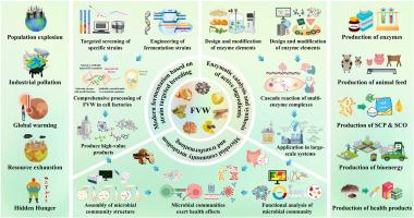 Unlocking the potential of fruit and vegetable waste: Sustainable biomanufacturing strategies for synergistic nutrient recovery and high-value bioproduct synthesis