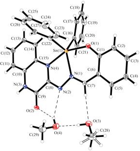 Mononuclear Diphenyltin(IV) Complexes with Salicylaldimine Schiff Bases: Synthesis, Structures, and Electrochemical Properties