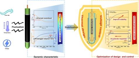 Regulation of dynamic characteristics towards working fluctuation in ammonia solid oxide fuel cells for stable power generation