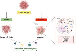Nanomedicine solutions for inhibiting anastasis and inducing apoptosis to mitigate relapse in treatment-resistant cancers