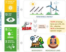 A global assessment of the risks to biodiversity and Indigenous people’s lands from solar and wind farms
