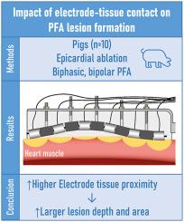 Impact of electrode–tissue proximity on formation of pulsed field ablation lesions: Using multi-electrode impedance measurements
