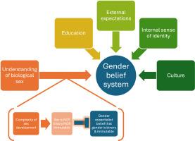 Teaching the complexities of biological sex determination with the goal of creating a more inclusive classroom and perhaps challenging key components of the oversimplified rhetoric of the gender binary