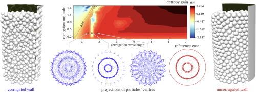 Preventing near-wall particles’ ordering in narrow random packed beds of spheres