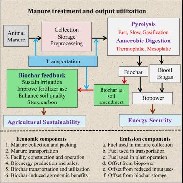 An economic and environmental evaluation of Taiwan’s manure to energy applications