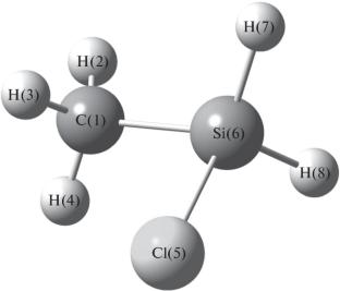 The First Step of the Pyrolytic Decomposition of Methylchlorosilane