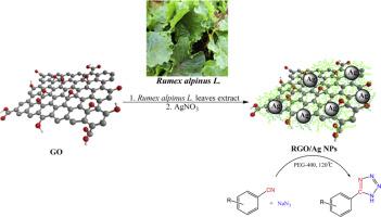Green decorated silver nanoparticles over the surface of graphene oxide: Investigation of its catalytic performance for synthesis of 5-substituted 1H-tetrazoles