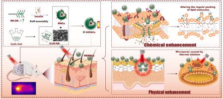 Octaarginine nanocomplex encapsulated with hyaluronic acid-modified CuS for enhanced transdermal delivery of insulin