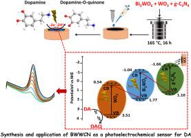 Bi2WO6/WO3/g-C3N4 ternary nanocomposite-modified glassy carbon electrode for sensitive photo-electrochemical detection of dopamine