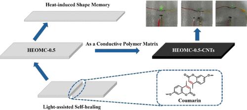Highly Mechanical Polyurethane Elastomers with UV-Assisted Self-Healing for Use as Conductive Polymer Substrates