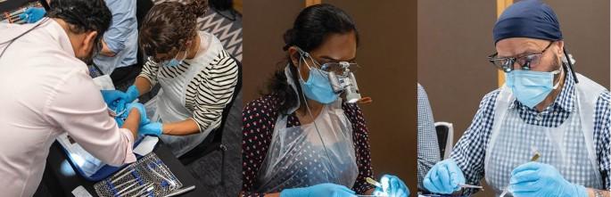 Hands-on cadaver training for in-depth knowledge