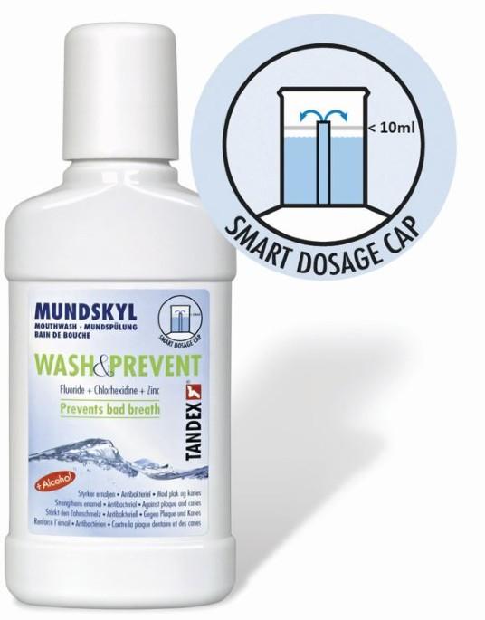 Recommended to supplement oral hygiene routines