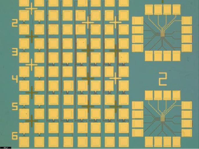 Boron nitride memristors built directly on CMOS