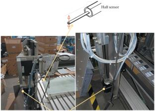 Reduction of Nonuniformity of the Magnetic Field of an Elongated Magnetron Sputtering System with a Rotating Cathode