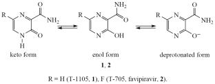 Potential of Hydroxypyrazinecarboxamides in pH and Temperature Sensing