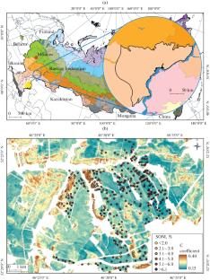 Multitemporal Spectral Characteristics of the Open Soil Surface and Mapping of the Organic Matter Content in Plow Horizons