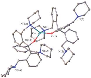 Calcium Complexes with the Bulky Tris((2-N-piperidinomethyl)phenyl)methoxide Ligand. Synthesis and Catalytic Activity in the Dearomatization of N-Heterocycles