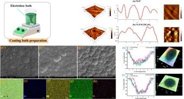 Impact of CeO2 ceramic nanoparticles on corrosion and mechanical properties of composite coatings developed with electroless deposition method