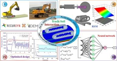 Dynamic characteristics analysis and optimization of track-soil interaction based on DEM-MBD coupling method
