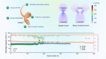 A binary contact-curved nano-shield design for separators to suppress dendrite formation for stable lithium-metal batteries