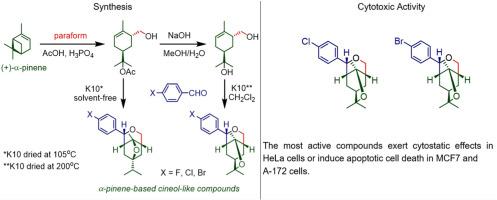 Synthesis and cytotoxic activity of new α-pinene-based cineol-like compounds