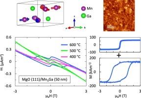 Epitaxial D019-Mn3Ga thin films grown on the paramagnetic and diamagnetic MgO (111) substrate