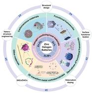 Halogen-confining host materials for high-performance zinc–halogen batteries