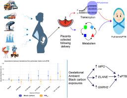 Gestational fine particulate matter exposures and spontaneous preterm birth: Elucidating mechanisms using placental transcriptome and metabolome signatures