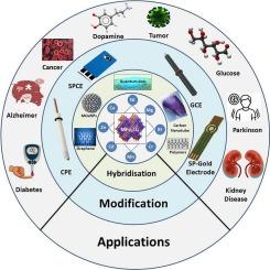 Advanced ferrite hybrid nanostructures for electrochemical sensing: a review of biomedical diagnostic applications