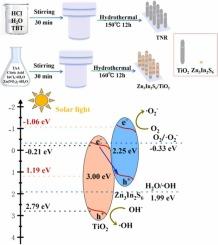 Construction of S-scheme Zn3In2S6/TiO2 films with enhanced charge transfer for enhanced photocatalytic removal of norfloxacin