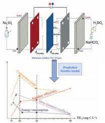 Is it possible to valorize bicarbonates from reclaimed wastewater by CO2 electroreduction into formic acid? Investigation under low bicarbonate concentration and low-conductivity solutions