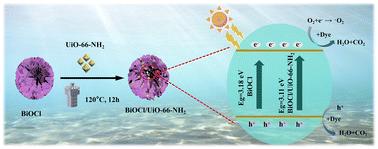 Facile synthesis of Z-scheme heterojunction BiOCl/UiO-66-NH2 composites achieves efficient photocatalytic degradation of rhodamine B