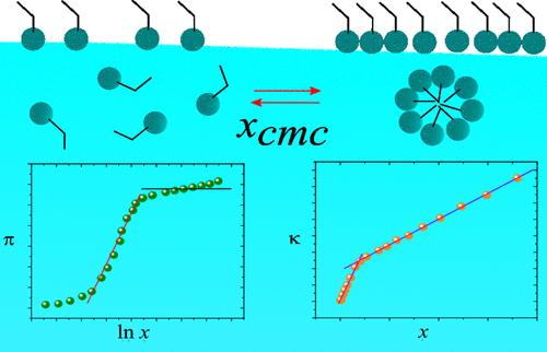 Micellization, Adsorption Energies, and Activity Coefficients at Infinite Dilution of Cetylpyridinium Chloride and Tetradecyltrimethylammonium Bromide in an Aqueous Solution at 298.15 K