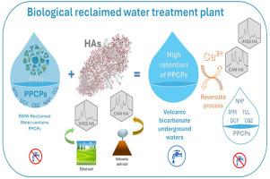 Impacts of soil humic acids on the presence of PPCPs in reclaimed water