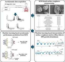 Machine learning-based prediction of aerodynamic performance in arformoterol-lactose dry powder inhaler formulations using surface roughness features