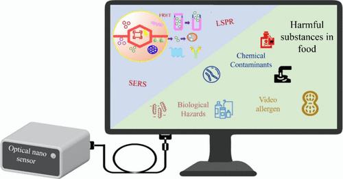 Review of the Application of Optical Nanosensors in Food Safety Detection