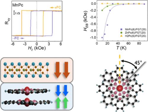 Molecular Engineering of Exchange Bias in Fe3GeTe2/Molecule Heterostructures