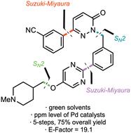 Short and sustainable synthesis of the anticancer agent tepotinib