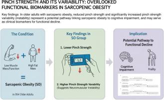 Pinch strength and its variability: Novel insights into functional decline in sarcopenic obesity
