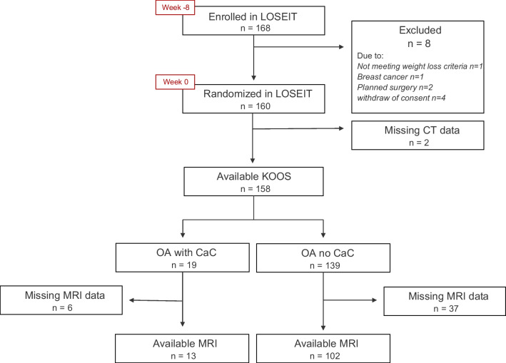 The association between articular calcium crystal deposition and knee osteoarthritis, joint pain and inflammation: a cross-sectional study.