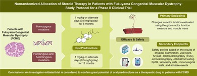 Nonrandomized Allocation of Steroid Therapy in Patients With Fukuyama Congenital Muscular Dystrophy: Study Protocol for a Phase II Clinical Trial.
