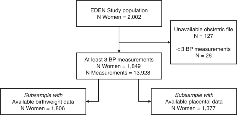 A steep-increasing blood pressure trajectory from early pregnancy is associated with birth outcomes in the EDEN mother-child cohort.