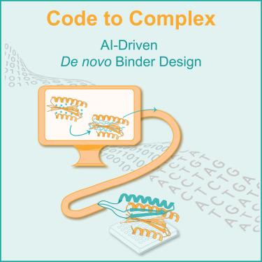 Code to complex: AI-driven de novo binder design