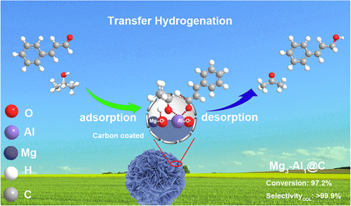 High Performance of Carbon-Coated MgO–Al2O3 Composite Catalysts in Transfer Hydrogenation of Cinnamaldehyde to Cinnamyl Alcohol