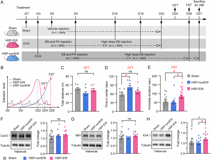Estrogen receptor beta in lateral habenula mediates antidepressant effects of estrogen in postpartum-hormone-withdrawal-induced depression