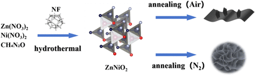 Nitrogen-Annealed Zinc–Nickel Porous Nanosheets for Electronic State-Enhanced High-Conductivity Anode Energy Storage Mechanism Study