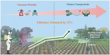 Silica-based nanopesticides vs. non-nano formulations: a comparative study for sustainable agriculture