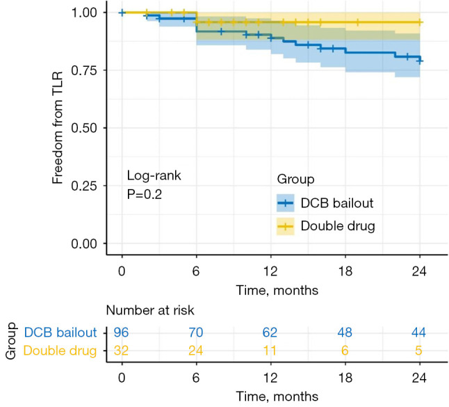 Drug-coated balloon with bailout stenting versus drug-eluting stent plus drug-coated balloon in TransAtlantic Inter-Society Consensus C and D femoropopliteal lesions: a propensity score-matched analysis.