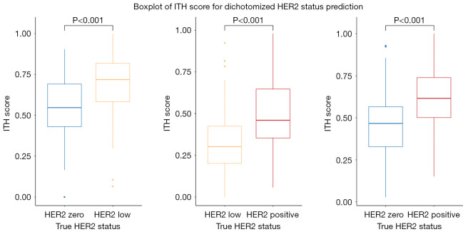 Development of a prediction model for HER2 low breast cancer using quantitative intra- and peri-tumoral heterogeneity and MRI features on high-spatial resolution ultrafast DCE-MRI.